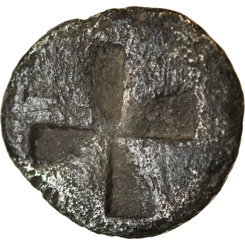 Coin, Aeolis, Kyme, Hemiobol, 450-400 BC, VF(30-35), Silver, SNG-vonAulock:1623