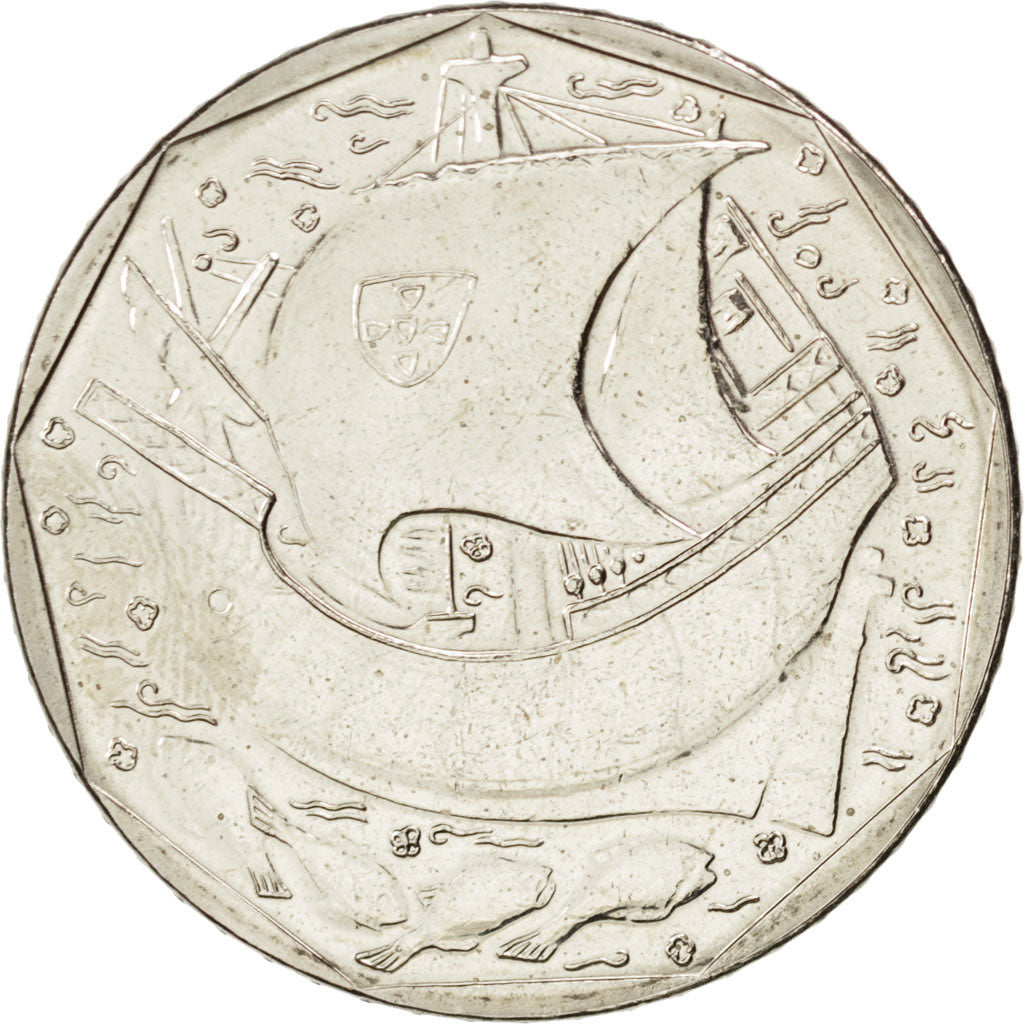 Portugal, 50 Escudos, 2001, KM #New, MS(63), Cupro-nickel, 9.40