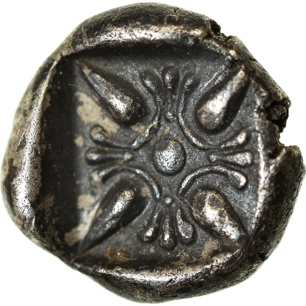 Moneta, Ionia, Miletos, Diobol, 520-450 BC, BB+, Argento, SNG-Cop:953