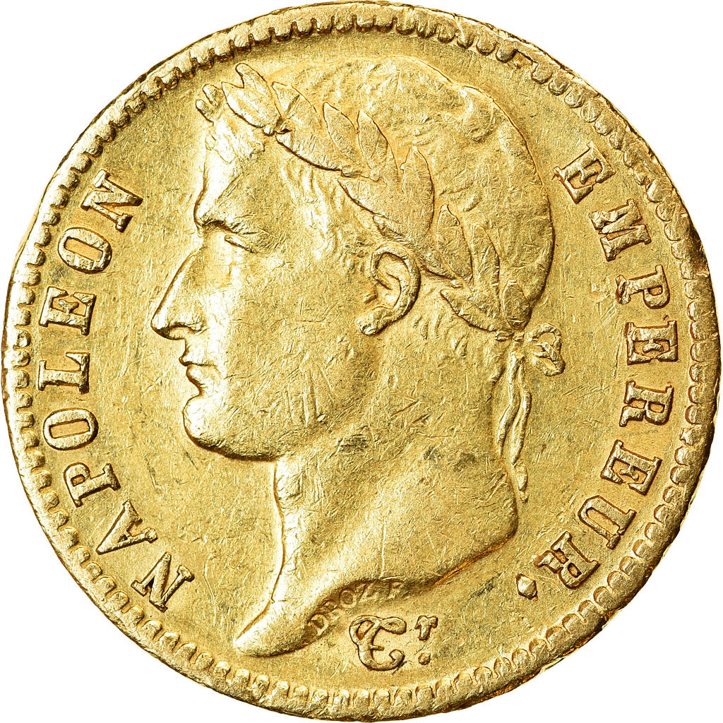 Monnaie, France, Napoléon I, 20 Francs, 1813, Paris, TTB, Or, Gadoury:1025