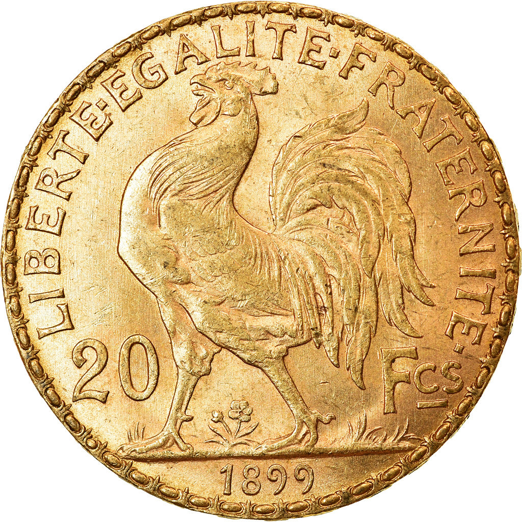 Monnaie, France, Marianne, 20 Francs, 1899, TTB+, Or, Gadoury:1064, KM:847