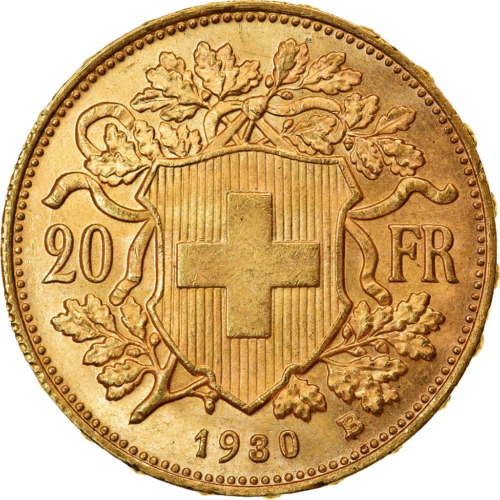 Moneda, Suiza, 20 Francs, 1930, Bern, SC, Oro, KM:35.1