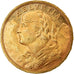 Moneda, Suiza, 20 Francs, 1930, Bern, SC, Oro, KM:35.1
