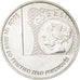 Portugal, 5 Euro, 2003, MS(63), Silver, KM:749
