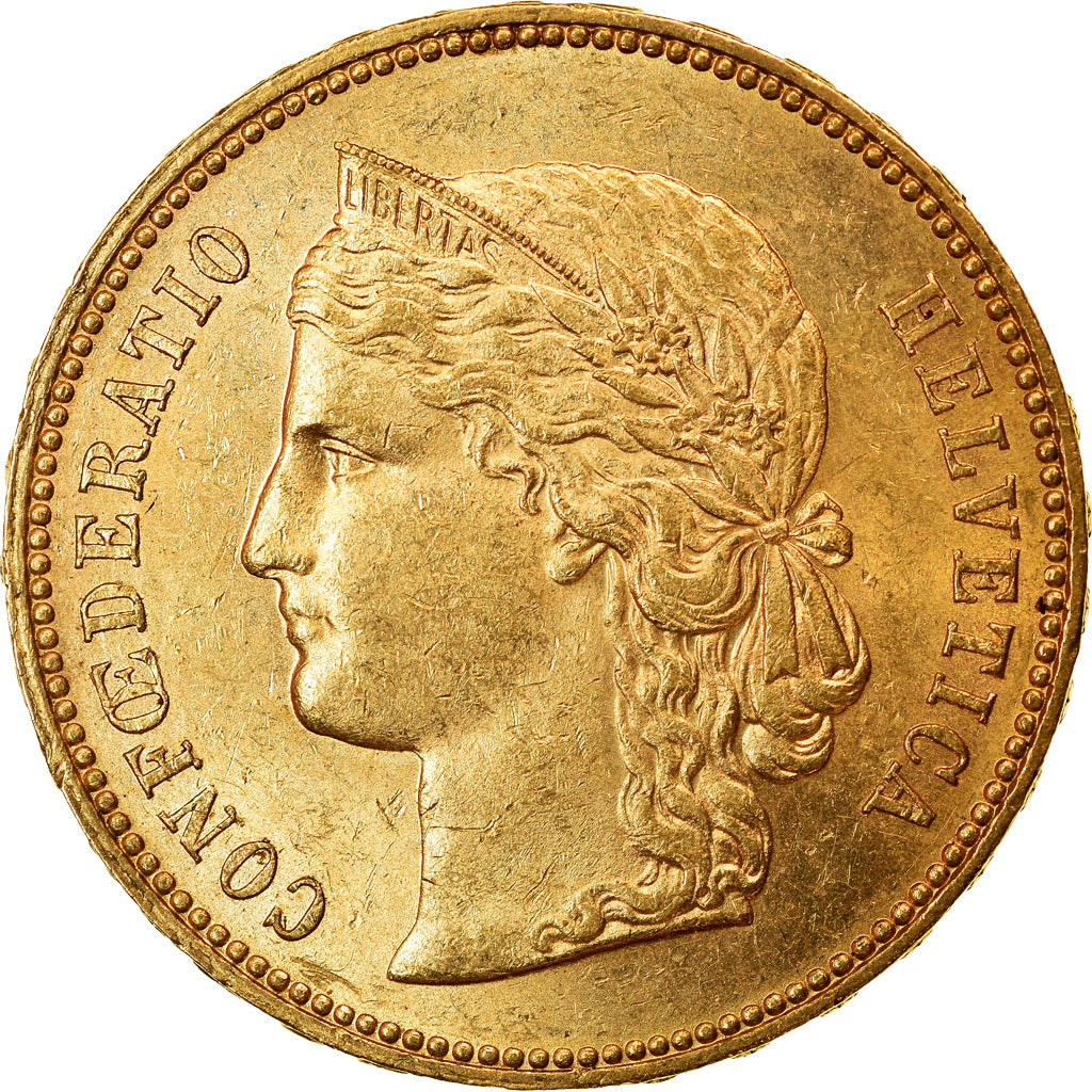 Moneda, Suiza, 20 Francs, 1896, Bern, EBC, Oro, KM:31.3