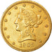 Coin, United States, Coronet Head, $10, Eagle, 1905, Philadelphia, MS(63), Gold