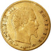 Munten, Frankrijk, Napoleon III, 5 Francs, 1860, Paris, ZF, Goud, KM:787.1