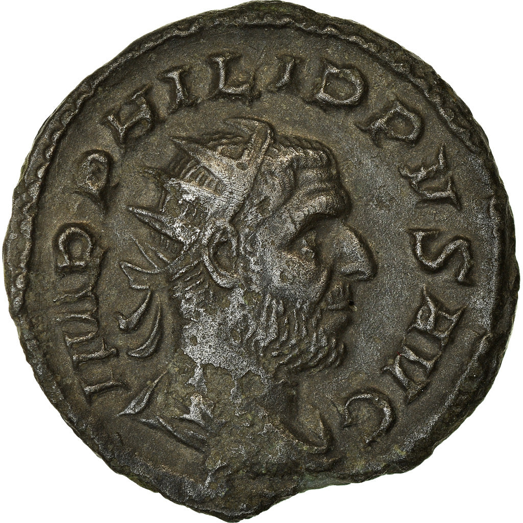 Coin, Philip I, Antoninianus, 248, Rome, VF(30-35), Billon, RIC:24