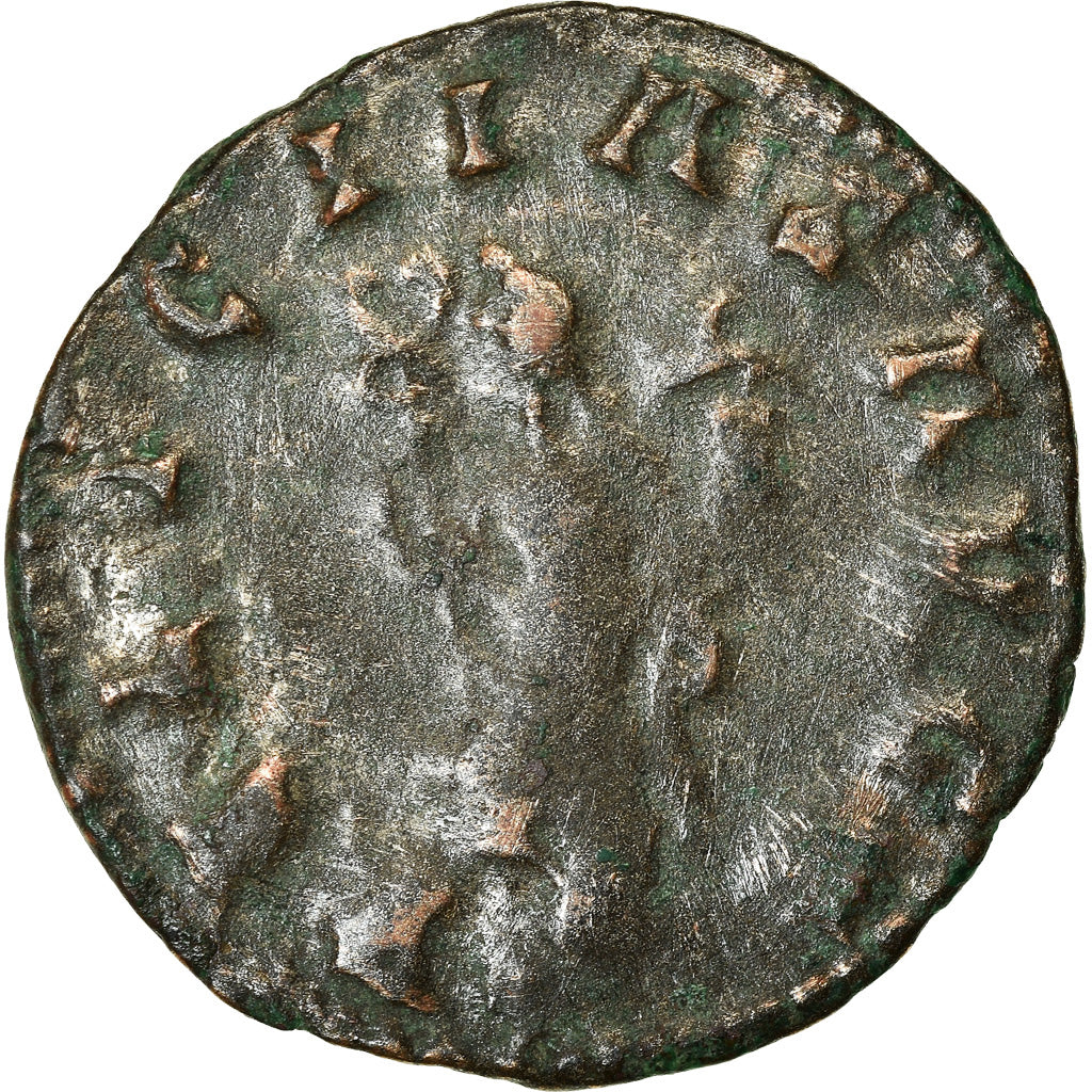 Coin, Valerian I, Antoninianus, 255-256, Rome, VF(20-25), Billon, RIC:87