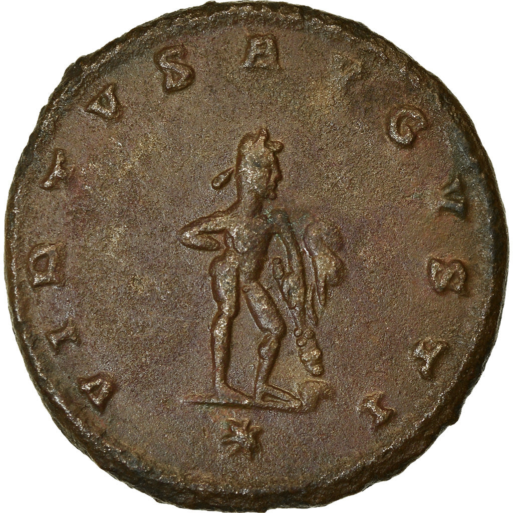 Coin, Gallienus, Antoninianus, 263, Antioch, AU(50-53), Billon, RIC:673