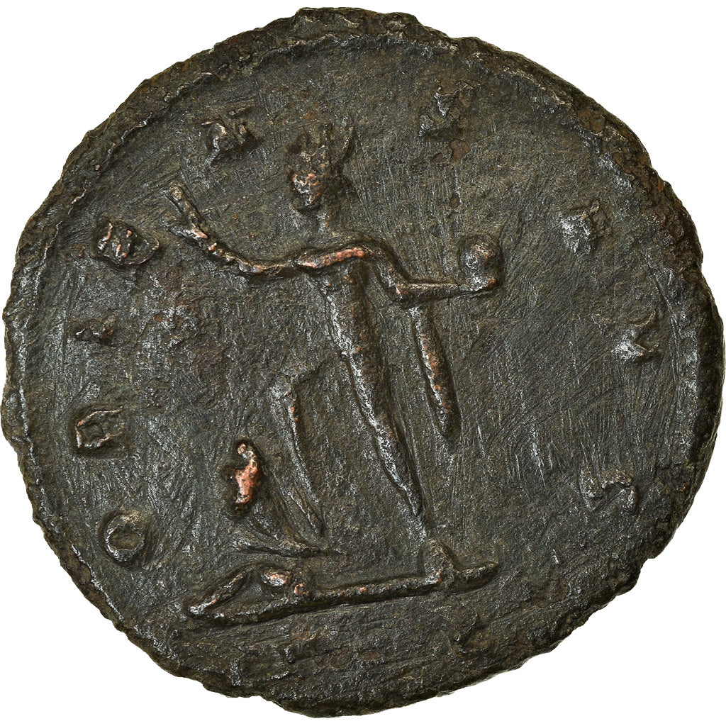 Moneda, Aurelian, Antoninianus, AD 273-274, Rome, BC+, Vellón