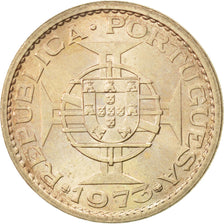 GUINEA-BISSAU, 5 Escudos, 1973, KM #15, MS(63), Copper-Nickel, 7.17