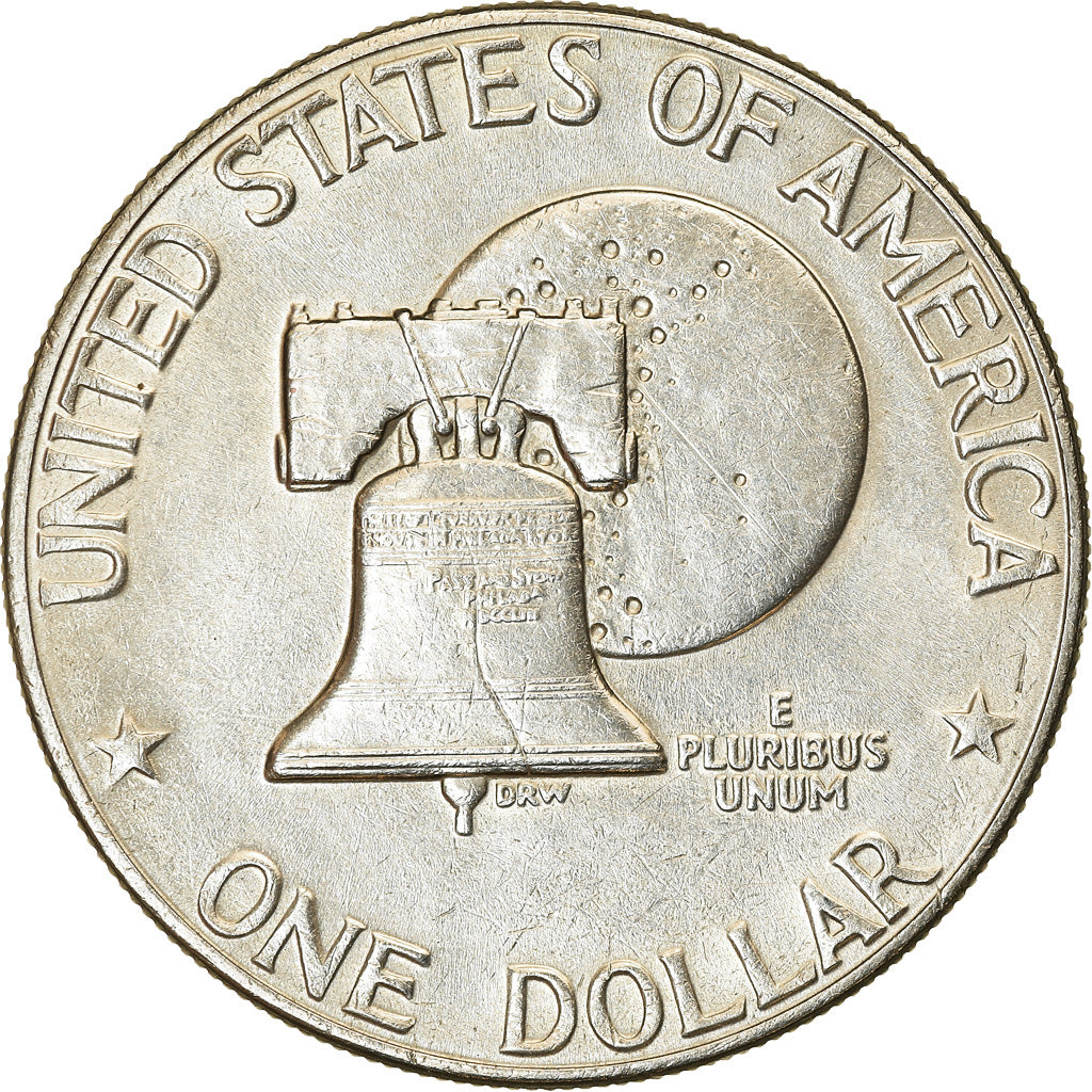 Coin, United States, Eisenhower Dollar, Dollar, 1976, Philadelphia, AU(50-53)