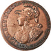 Coin, France, 2 Sols 6 Deniers, 6 blancs de Montagny, 1791, VF(30-35), Copper
