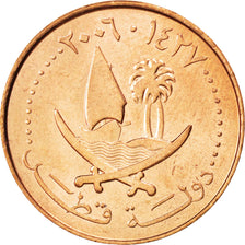 QATAR, 5 Dirhams, 2006, KM #12, MS(63), Bronze, 21.9, 3.80