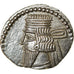 Monnaie, Royaume Parthe, Vologèse III, Drachme, 105-147, Ecbatane, SUP, Argent