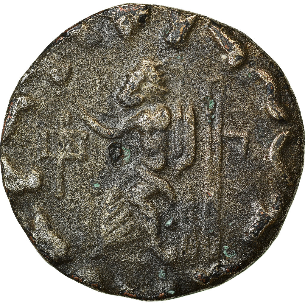 Monnaie, Royaume de Bactriane, Hermaios, Tétradrachme, 90-70 BC, TTB, Argent