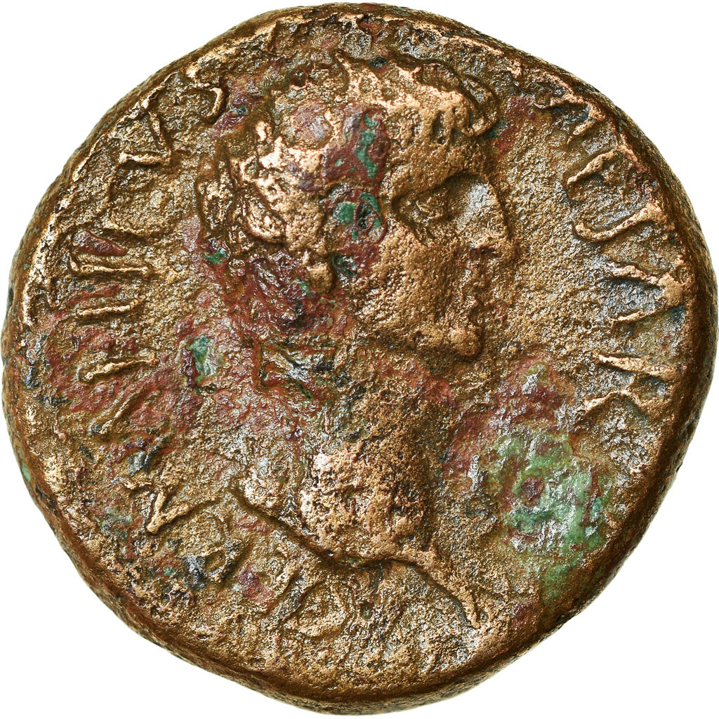 Coin, Crete, Cnossus, Caligula and Germanicus, Bronze Æ, 37-41 AD, VF(30-35)