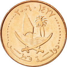 QATAR, 10 Dirhams, 2006, KM #13, MS(63), Bronze, 27, 7.55