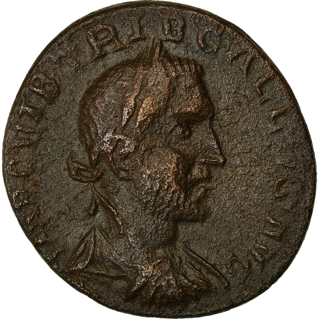 Coin, Troas, Alexandreia, Trebonianus Gallus, Bronze Æ, 251-253, VF(30-35)