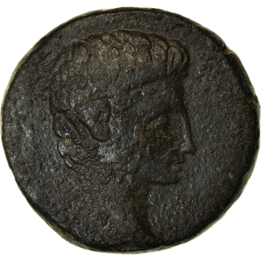 Coin, Ionia, Ephesos, Augustus, Bronze Æ, 27 BC-AD 14, EF(40-45), Bronze