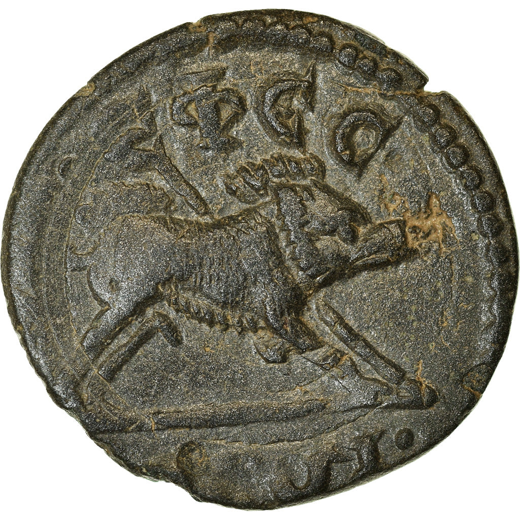 Coin, Ionia, Ephesos, Geta, Bronze Æ, 198-209, EF(40-45), Bronze