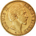 Coin, German States, BAVARIA, Ludwig II, 20 Mark, 1876, Munich, EF(40-45), Gold