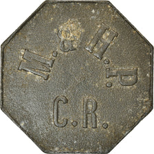 Moneda, Senegal, Casamance, Maurel & H. Prom, 2 Francs, Very rare, MBC, Cinc