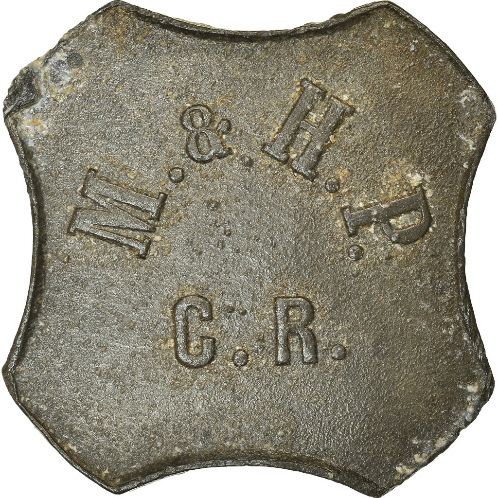 Moneda, Senegal, Casamance, Maurel & H. Prom, 2.5 Francs, Very rare, MBC, Cinc