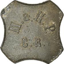 Moneda, Senegal, Casamance, Maurel & H. Prom, 2.5 Francs, Very rare, MBC, Cinc