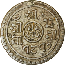 Coin, Nepal, SHAH DYNASTY, Prithvi Bir Bikram, 1/4 Mohar, 1895 SE / 1817