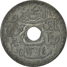 Monnaie, Tunisie, Muhammad al-Amin Bey, 20 Centimes, 1945, Paris, SUP, Zinc
