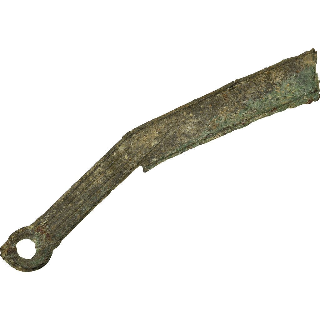 Moneda, China, Warring States Period, Zhou Dynasty, Knife Money, 400-220 BC