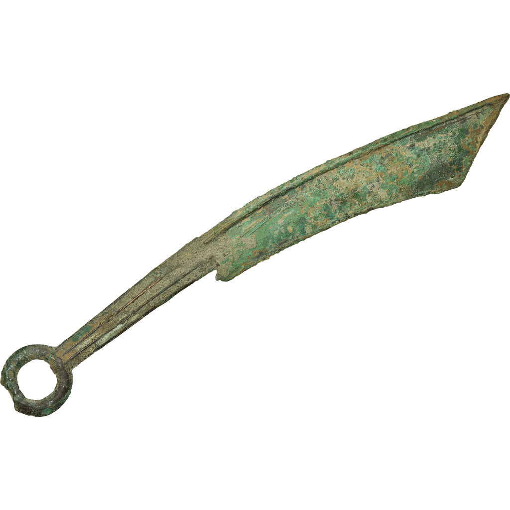 Coin, China, Spring and Autumn Period, Zhou Dynasty, Knife Money, 600-400 BC