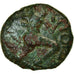 Monnaie, Bellovaques, Bronze au personnage courant, Ier siècle AV JC, TB+