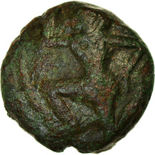 Coin, Bellovaci, Bronze au personnage courant, Ist century BC, Unpublished
