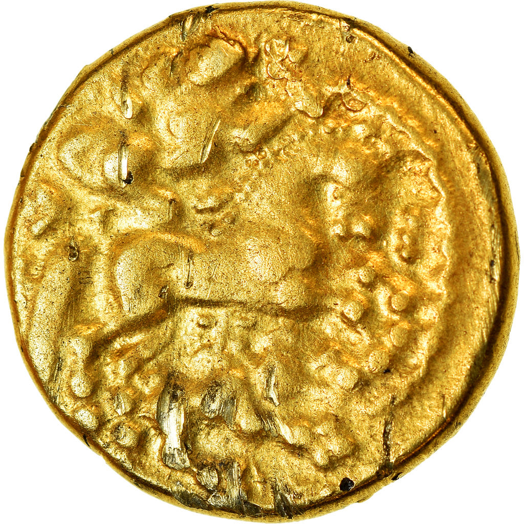 Moneda, Aulerci Eburovices, Hemistater, Ist century BC, MBC, Oro