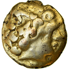 Monnaie, Groupe de Normandie, 1/4 Statère à la lyre, 3rd-2nd century BC, TTB