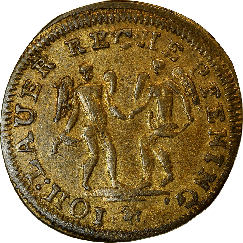 Germany, Token, Venus, Johann Jakob Lauer, Rechenpfennig, EF(40-45), Brass