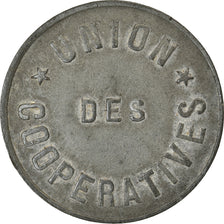 Monnaie, France, Union des Coopératives, Paris, 5 Centimes, TTB, Zinc