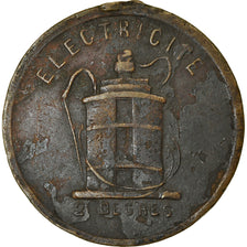 France, Medal, Electricité, 2 degrés, Guérison assurée, Douleurs, EF(40-45)