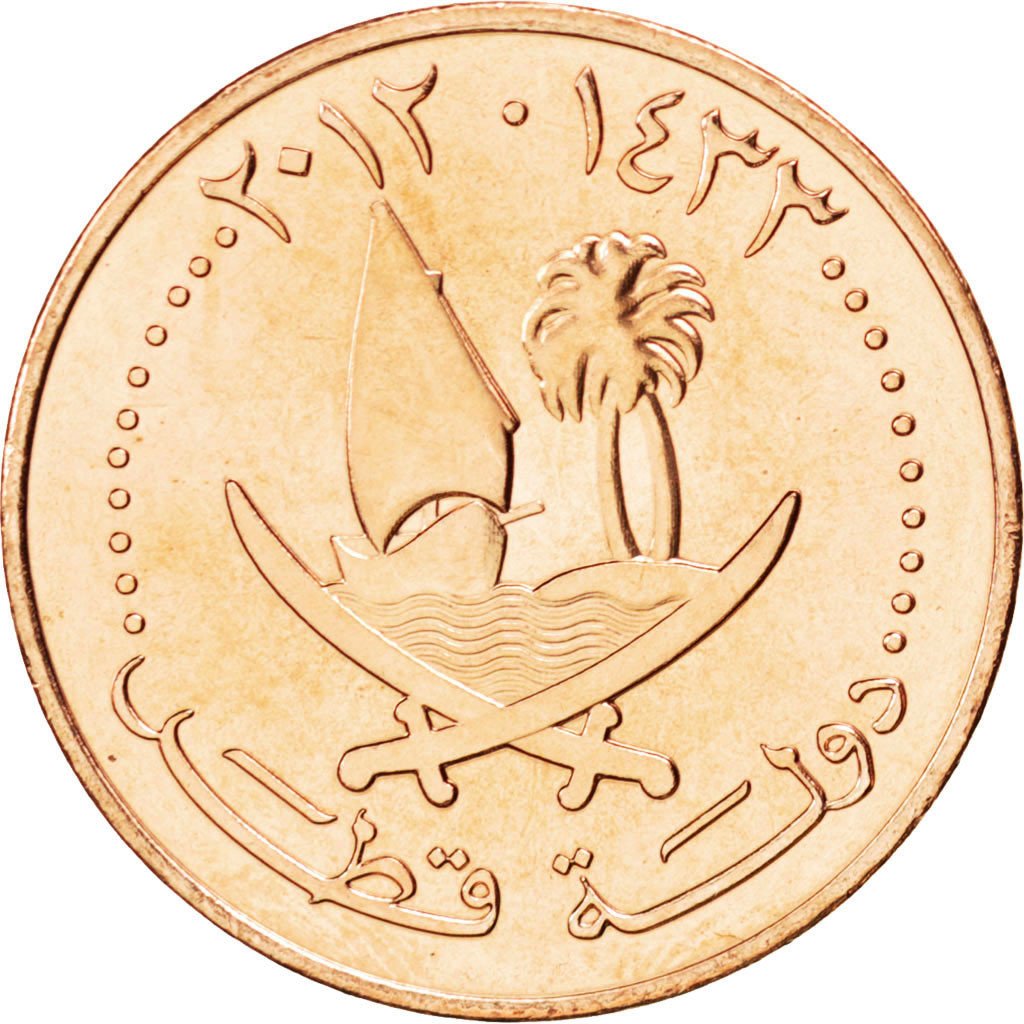 Qatar, 10 Dirhams 2012, KM New