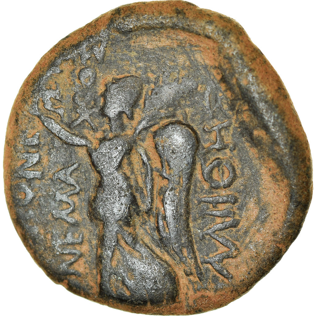Coin, Phrygia, Akmoneia, Augustus, Bronze Æ, 27 BC-AD 14, VF(30-35), Bronze