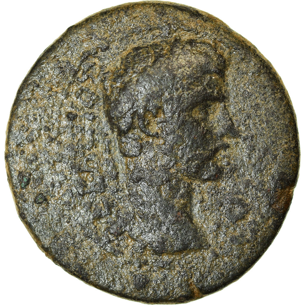 Munten, Carië, Trapezopolis, Augustus, Bronze Æ, 27 BC-AD 14, FR, Bronze