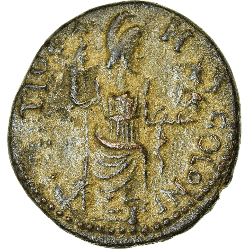 Coin, Pisidia, Caracalla, Bronze Æ, 196-198, Antioch, EF(40-45), Bronze