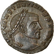 Moeda, Constantine I, Follis, 313-315, Siscia, AU(55-58), Bronze, RIC:5.