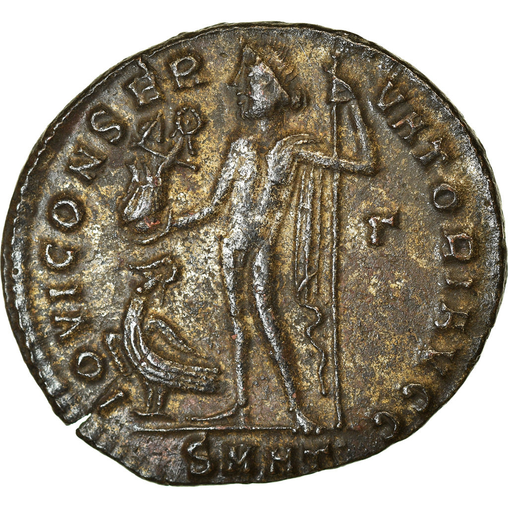 Coin, Licinius I, Follis, 313-317, Heraclea, AU(55-58), Bronze, RIC:73