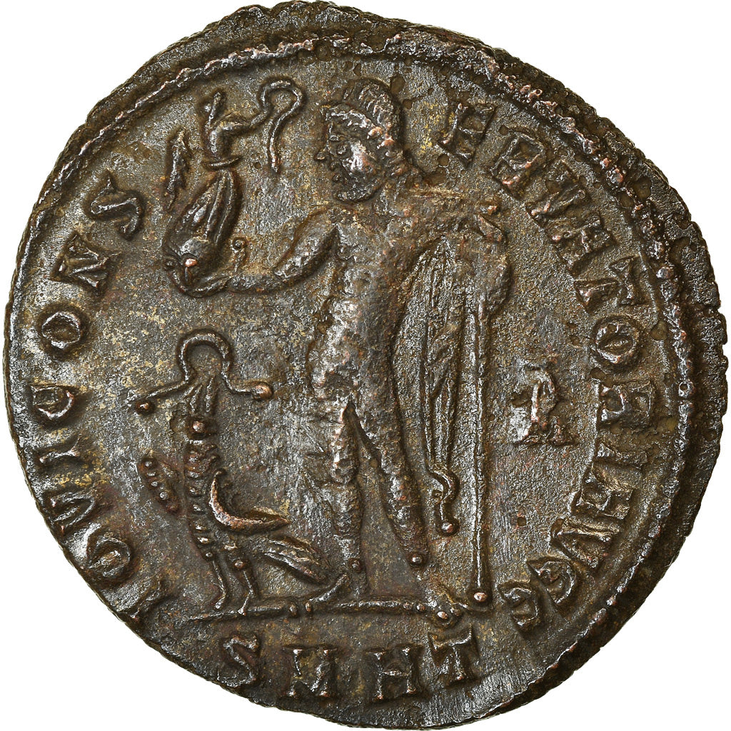 Coin, Licinius I, Follis, 313-317, Heraclea, AU(55-58), Bronze, RIC:73