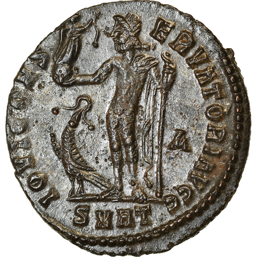 Coin, Licinius I, Follis, 313-317, Heraclea, AU(55-58), Bronze, RIC:73