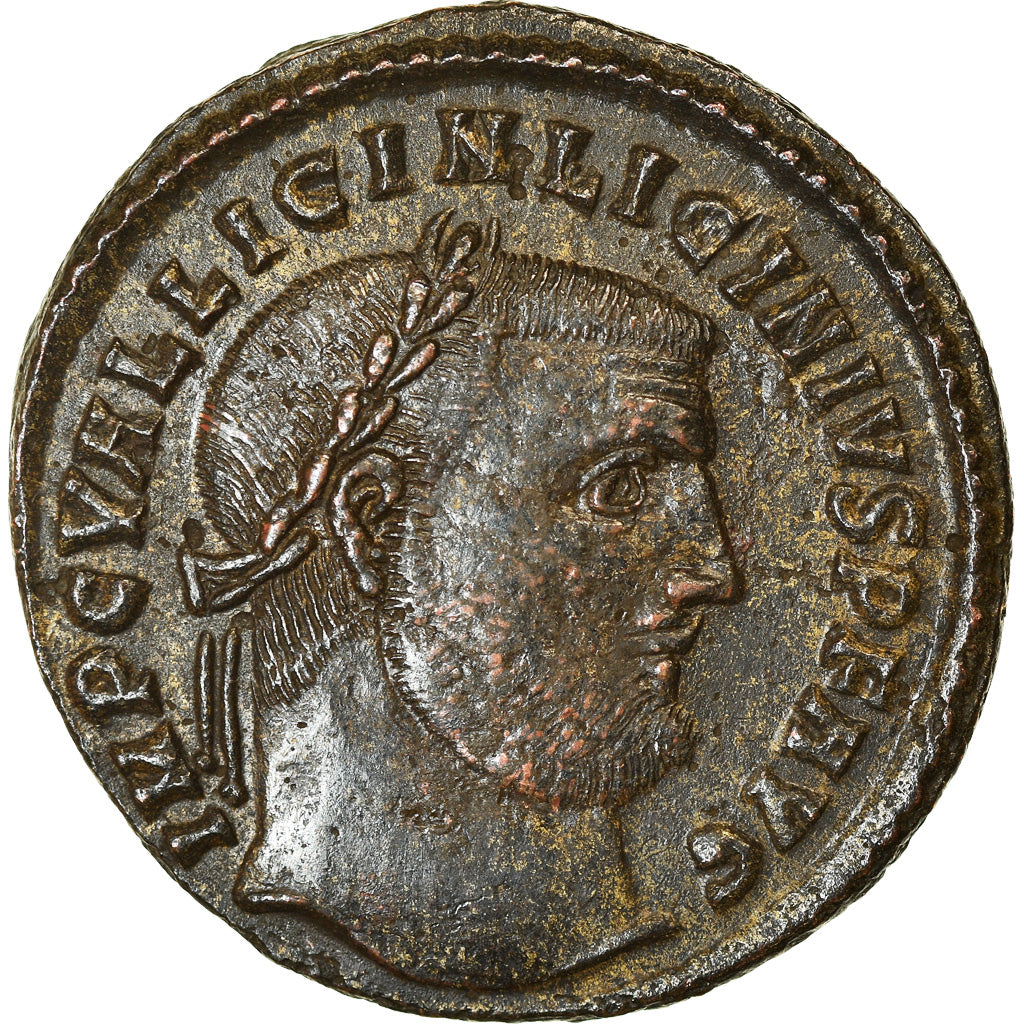 Coin, Licinius I, Follis, 313-317, Heraclea, AU(55-58), Bronze, RIC:73